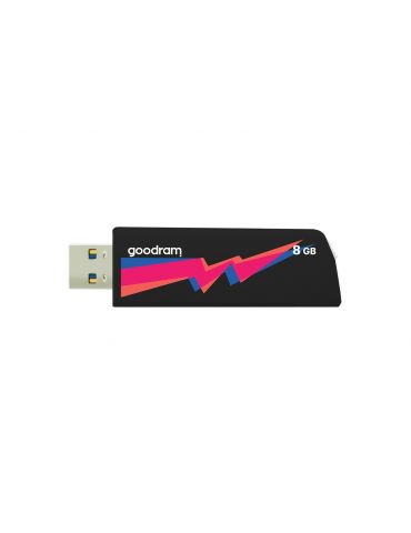 Goodram UCL3 memorii flash USB 8 Giga Bites USB Tip-A 3.2 Gen 1 (3.1 Gen 1) Negru, Albastru, Portocală, Roz Goodram - 1 - Tik.ro