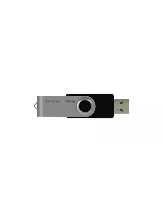 Goodram UTS2 memorii flash USB 64 Giga Bites USB Tip-A 2.0 Negru, Argint Goodram - 3