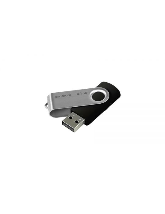 Goodram UTS2 memorii flash USB 64 Giga Bites USB Tip-A 2.0 Negru, Argint Goodram - 4
