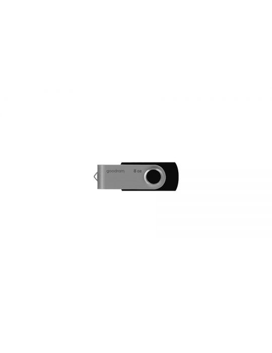 Goodram UTS2 memorii flash USB 8 Giga Bites USB Tip-A 2.0 Negru, Argint Goodram - 1