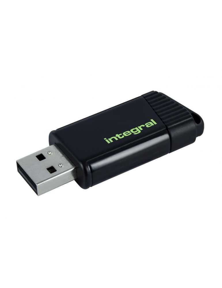 Integral 128GB USB2.0 DRIVE PULSE GREEN memorii flash USB 128 Giga Bites USB Tip-A 2.0 Verde