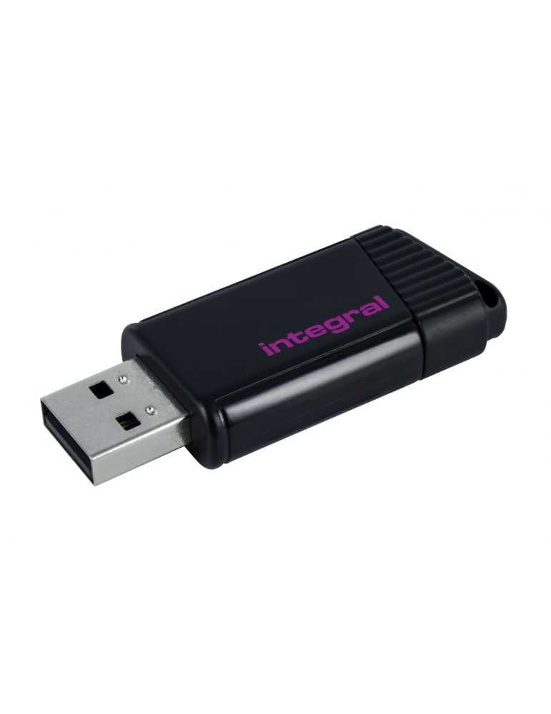 Integral 8GB USB2.0 DRIVE PULSE PINK memorii flash USB 8 Giga Bites USB Tip-A 2.0 Roz