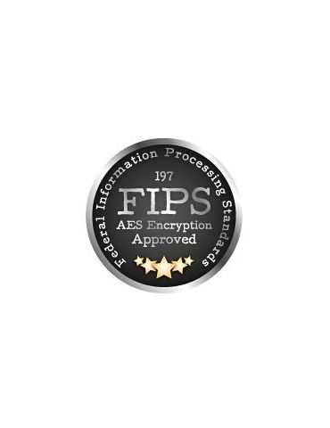 Integral 8GB Crypto Dual FIPS 197 Encrypted USB 3.0 memorii flash USB 8 Giga Bites USB Tip-A 3.2 Gen 1 (3.1 Gen 1) Albastru Inte
