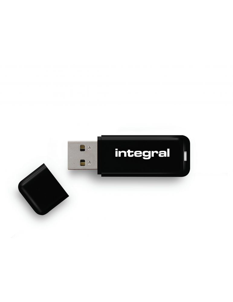 Integral 16GB USB3.0 DRIVE NEON BLACK UP TO R-80 W-10 MBS memorii flash USB 16 Giga Bites USB Tip-A 3.2 Gen 1 (3.1 Gen 1) Negru