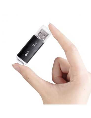Silicon Power Ultima U02 memorii flash USB 32 Giga Bites USB Tip-A 2.0 Negru Silicon power - 1