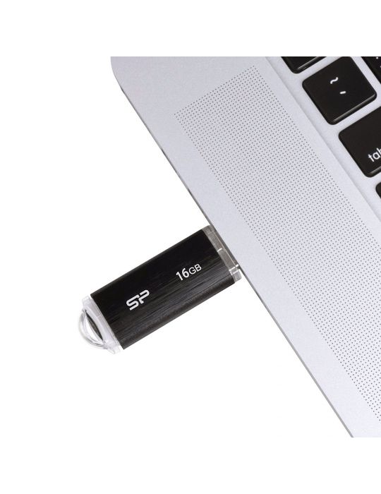 Silicon Power Ultima U02 memorii flash USB 16 Giga Bites USB Tip-A 2.0 Negru Silicon power - 1