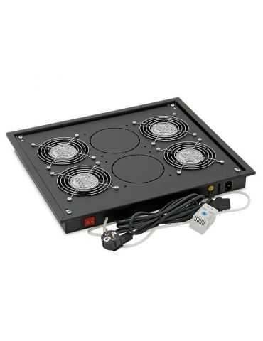 Panou ventilatie triton pentru rack de podea 19 4 ventilatoare Triton - 1 - Tik.ro