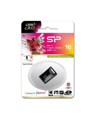 Silicon Power Jewel J06 memorii flash USB 16 Giga Bites USB Tip-A 3.2 Gen 1 (3.1 Gen 1) Albastru Silicon power - 1 - Tik.ro