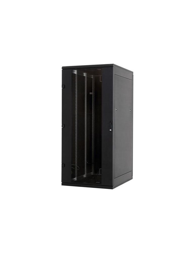 Rack de podea, Triton RMA-22-A88-BAX-A1, 22U, 800x800mm, usa sticla, black