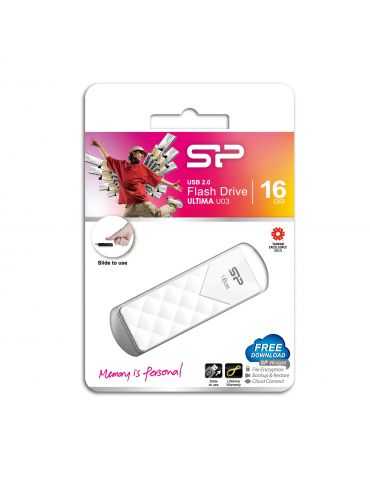 Silicon Power Ultima U03 memorii flash USB 16 Giga Bites USB Tip-A 2.0 Alb Silicon power - 6