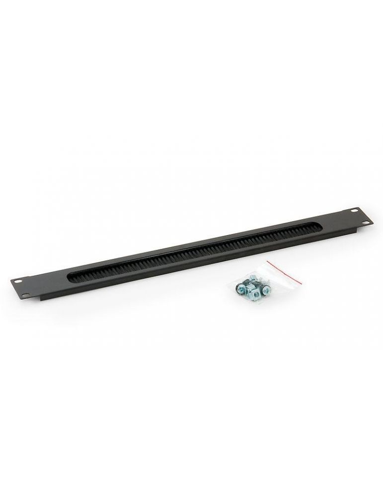 Cable Trays Tritin 19' 1u cable panel cu perie ral7035