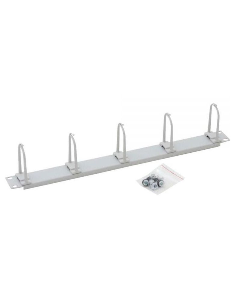 19' cable management panel big click-in ring 60x30 mm