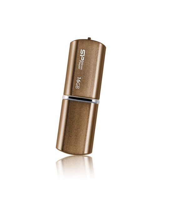 Silicon Power 16GB LuxMini 720 memorii flash USB 16 Giga Bites USB Tip-A 2.0 De bronz Silicon power - 2