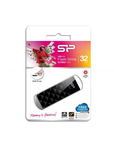 Silicon Power Ultima U03 memorii flash USB 32 Giga Bites USB Tip-A 2.0 Negru Silicon power - 6