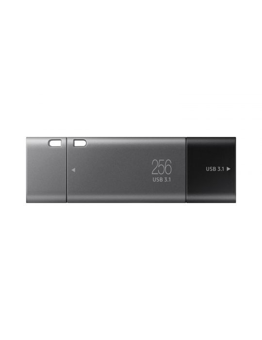Samsung Duo Plus memorii flash USB 256 Giga Bites USB tip-C 3.2 Gen 1 (3.1 Gen 1) Negru, Gri Samsung - 3