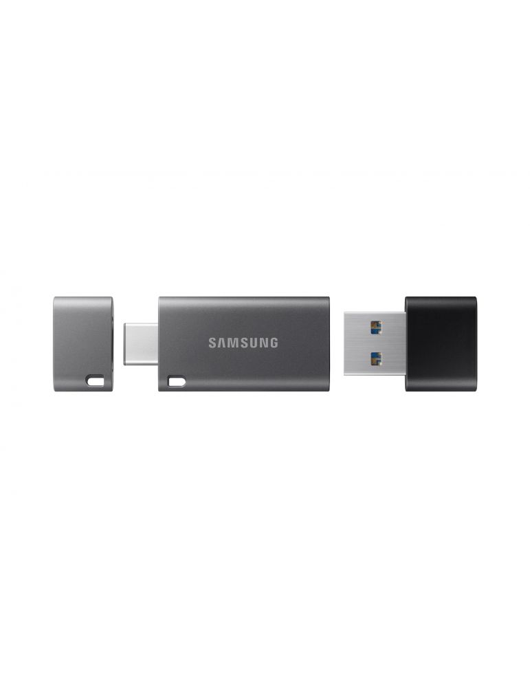 Samsung Duo Plus memorii flash USB 128 Giga Bites USB tip-C 3.2 Gen 1 (3.1 Gen 1) Negru, Gri