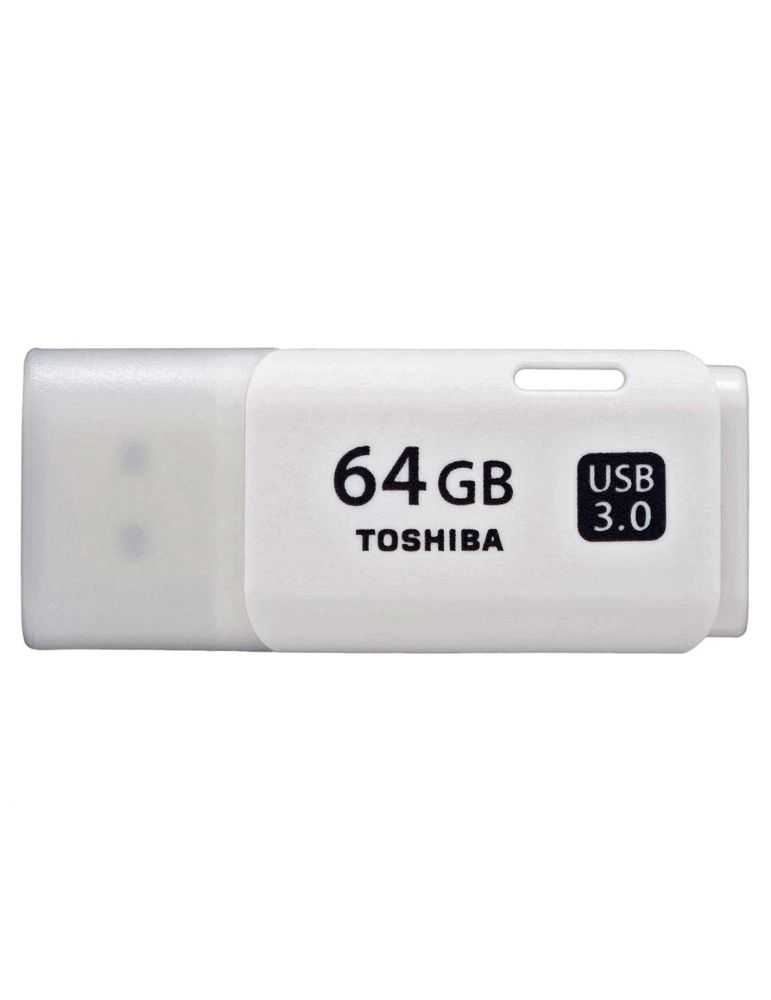 Toshiba TransMemory 64GB memorii flash USB 64 Giga Bites USB Tip-A 3.2 Gen 1 (3.1 Gen 1) Alb