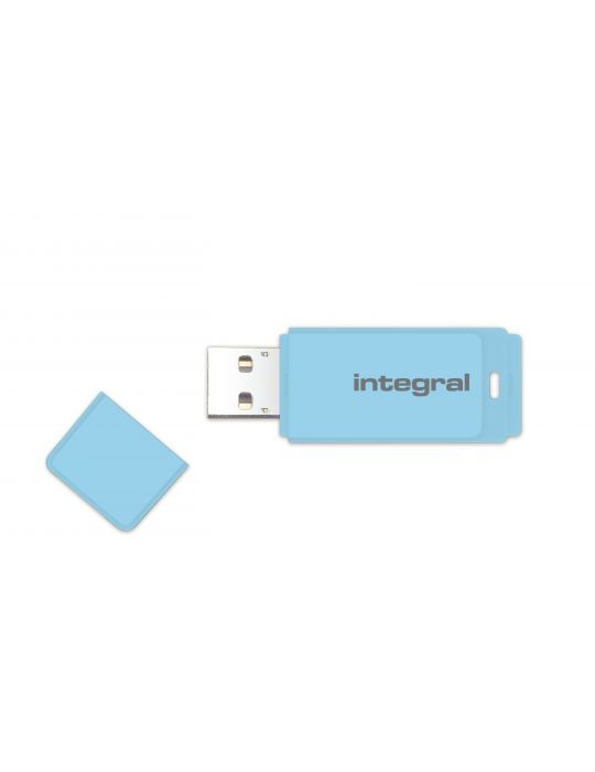Integral 16GB USB2.0 DRIVE PASTEL BLUE SKY memorii flash USB 16 Giga Bites USB Tip-A 2.0 Albastru Integral - 1