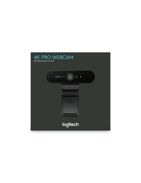 Logitech BRIO ULTRA HD PRO BUSINESS WEBCAM camere web 4096 x 2160 Pixel USB 3.2 Gen 1 (3.1 Gen 1) Negru Logitech - 12