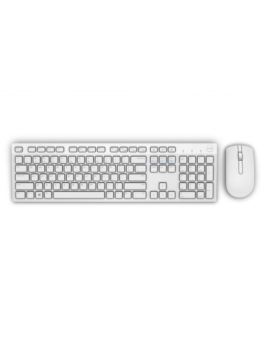 DELL KM636 tastaturi RF fără fir QWERTY US Internațional Alb Dell - 1