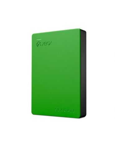 Seagate Game Drive For Xbox Portable 4TB hard-disk-uri externe 4000 Giga Bites Negru, Verde Seagate - 1