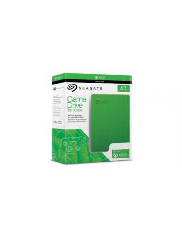 Seagate Game Drive For Xbox Portable 4TB hard-disk-uri externe 4000 Giga Bites Negru, Verde Seagate - 2