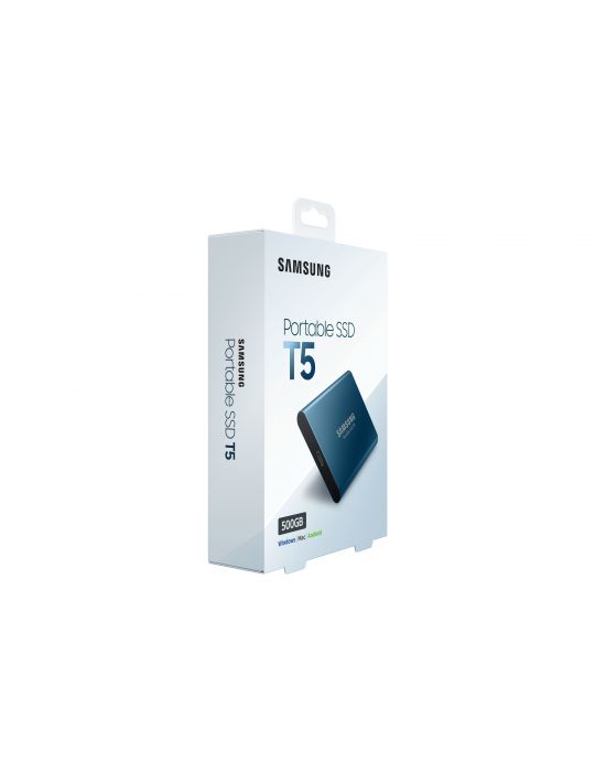 Samsung T5 500 Giga Bites Albastru Samsung - 16
