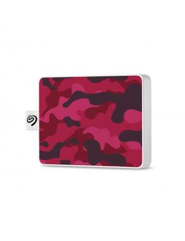 Seagate STJE500405 hard-disk-uri externe 500 Giga Bites Camuflaj, Roşu Seagate - 1