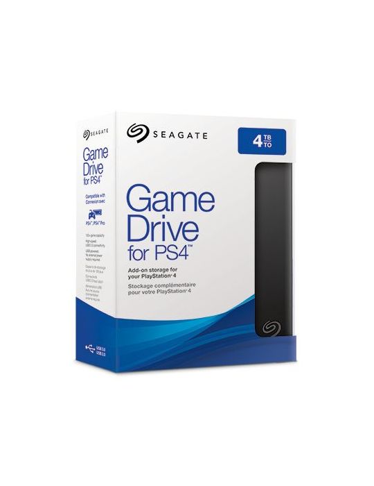 Seagate Game Drive STGD4000400 hard-disk-uri externe 4000 Giga Bites Negru Seagate - 3