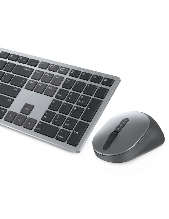 DELL KM7321W tastaturi RF Wireless + Bluetooth QWERTY US Internațional Gri, Titan Dell - 7