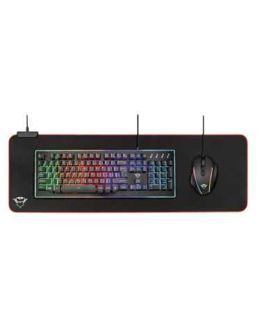 Trust GXT 764 Glide-Flex XXL RGB Mouse pad pentru jocuri Negru Trust - 4