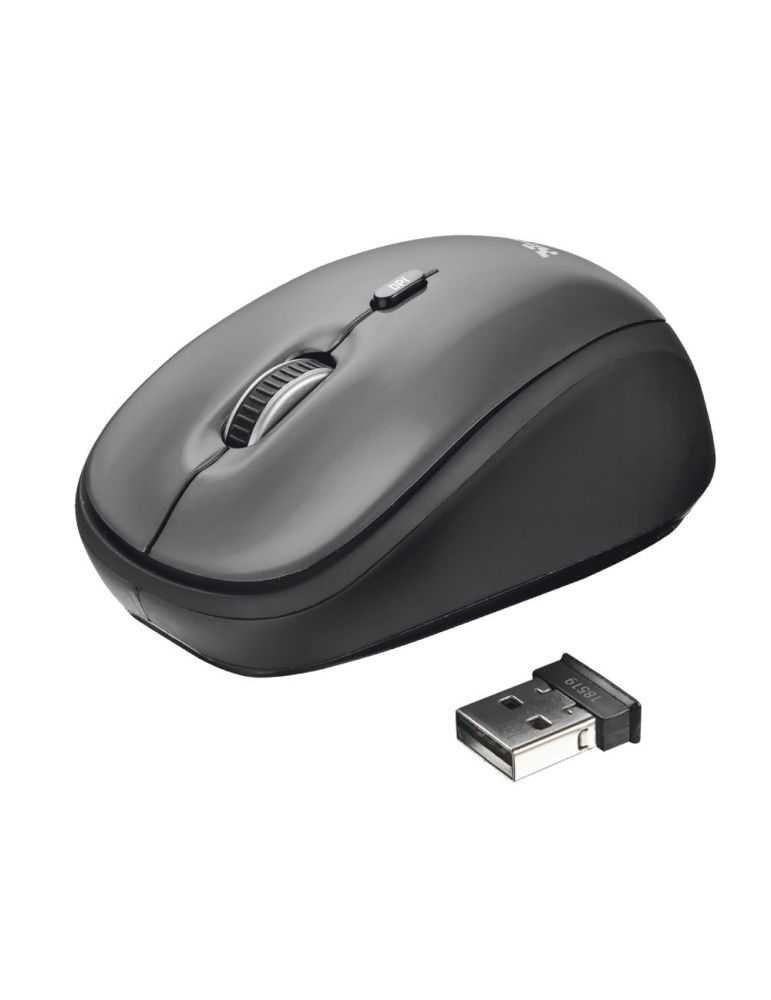 Mouse optic Trust Yvi, USB WIreless, Black