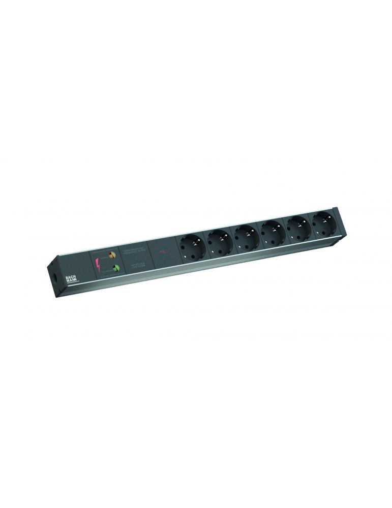 Bachmann pdu 6 prelungitor 1u impamantare protectie + filtru 2m