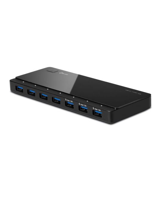 TP-LINK UH700 hub-uri de interfață USB 3.2 Gen 1 (3.1 Gen 1) Micro-B 5000 Mbit/s Negru Tp-link - 1