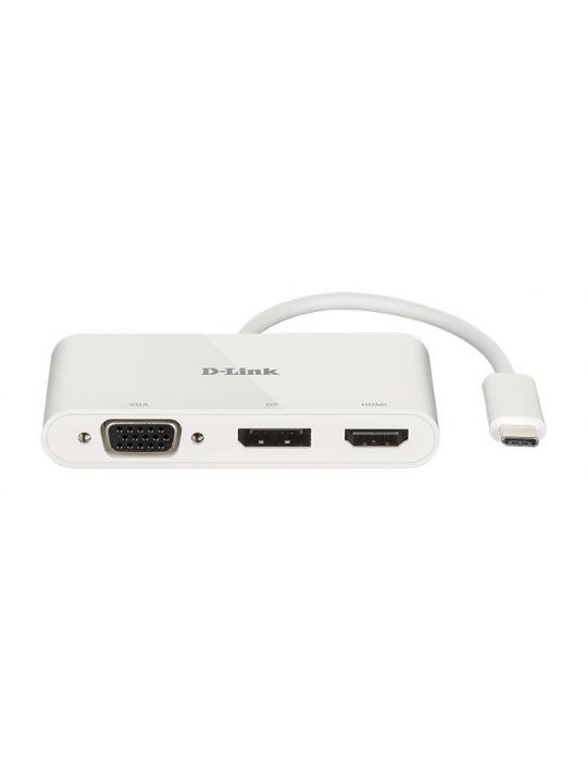D-Link DUB-V310 stații de andocare și replicatoare de porturi pentru calculatoare portabile Prin cablu USB 3.2 Gen 1 (3.1 Gen D-