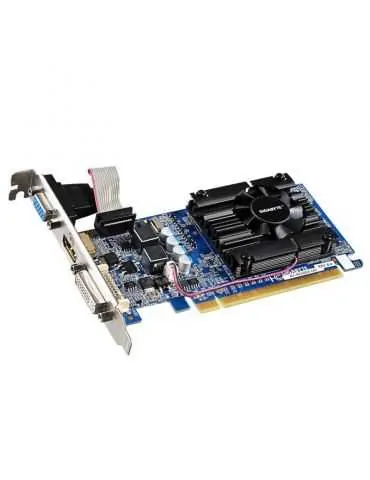 Placa video gigabyte nvidia n210d3-1gi gt210 pci-e 1024mb ddr364bit 520 Gigabyte - 1