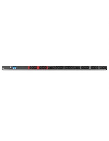 Bachmann prelungitor alu 1he 16a/400v/24xc13 6xc19 cordon 30 m cee Bachmann - 1