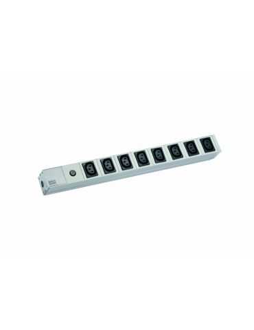 Bachmann prelungitor 19 1he 8xiec 1xsiguranta 10a cordon 20m schuko Bachmann - 1