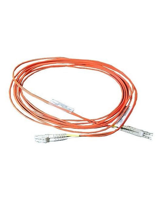 DELL 470-AAYU cabluri din fibră optică 5 m LC Portocală, Alb Dell - 1