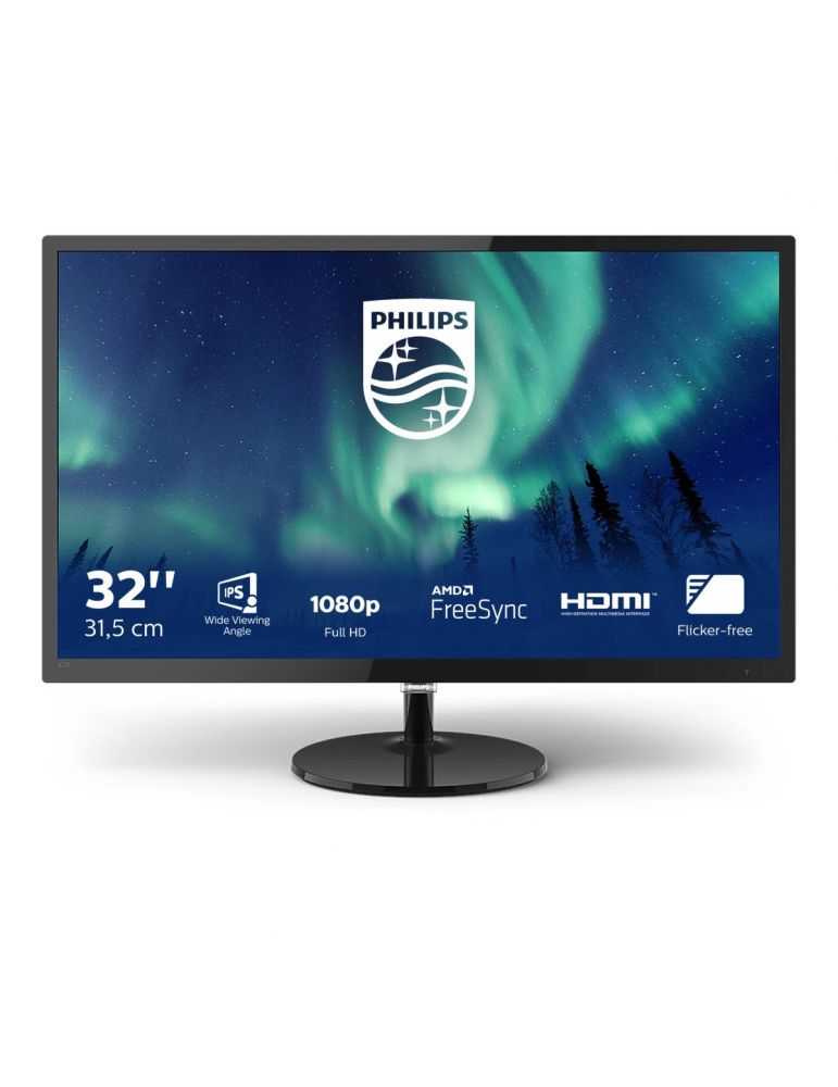 Monitor LED Philips 327E8QJAB/00, 31.5inch, Full HD, 75Hz, 4ms GTG, Black