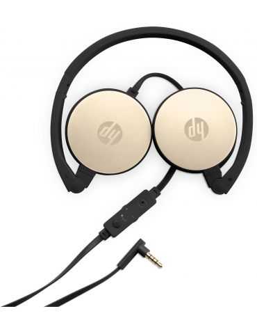 HP Căşti Stereo H2800 (negru sau auriu ca mătasea) Hp - 3