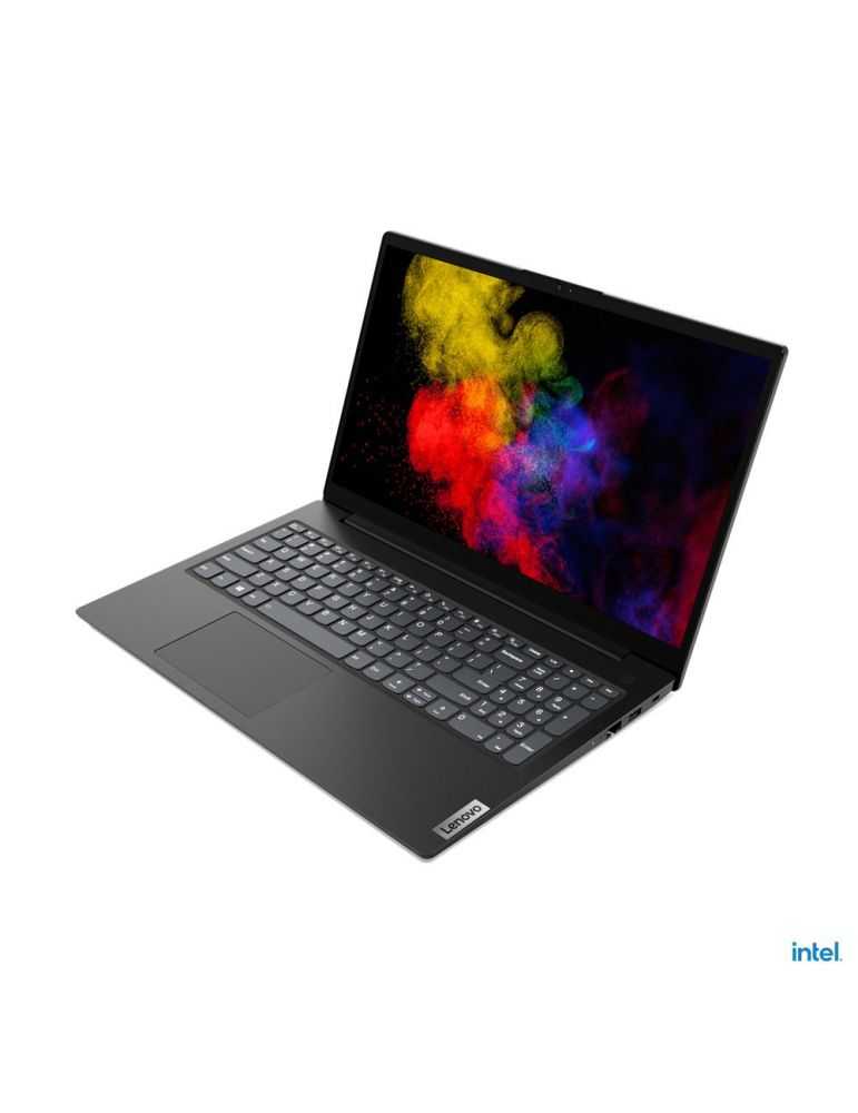 Laptop Lenovo V15-ITL Gen2, Intel Core i7-1165G7, 15.6inch, RAM 8GB, SSD 512GB, Intel Iris Xe Graphics, No OS, Black