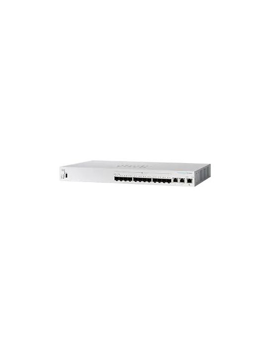 Cisco CBS350 Gestionate L3 10G Ethernet (100/1000/10000) 1U Negru, Gri Cisco - 1