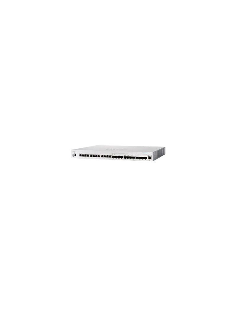 Cisco CBS350 Gestionate L3 10G Ethernet (100/1000/10000) 1U Negru, Gri
