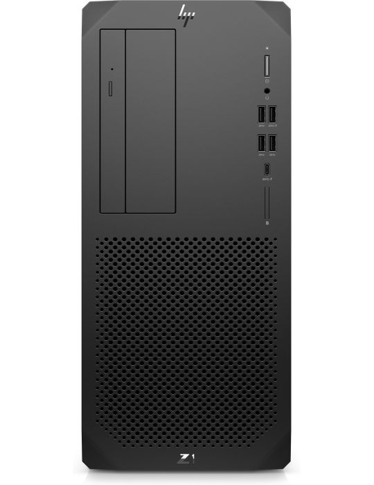 Desktop HP Z1 G8 Tower, Intel Core i9-11900, RAM 32GB, SSD 1TB, nVidia GeForce RTX 3070 8GB, Windows 10 Pro, Black Hp - 1
