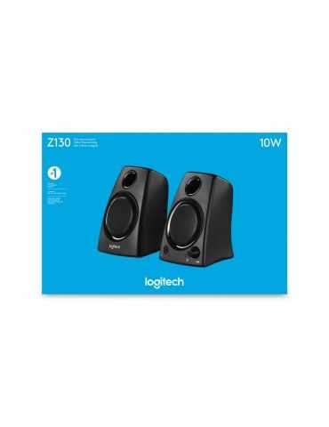Logitech Speakers Z130 2 căi Negru Prin cablu 5 W Logitech - 6