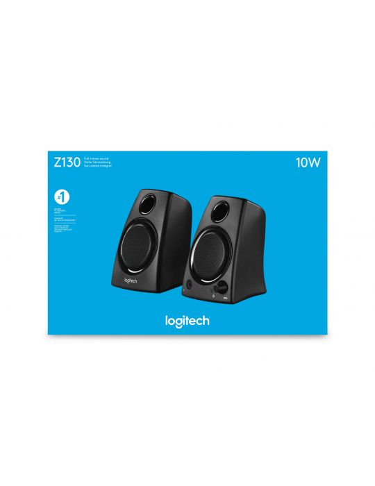 Logitech Speakers Z130 2 căi Negru Prin cablu 5 W Logitech - 6