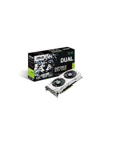 Placa video asus nvidia geforce gtx 1060 dual-gtx1060-o3g pci express3.0 Asus - 1