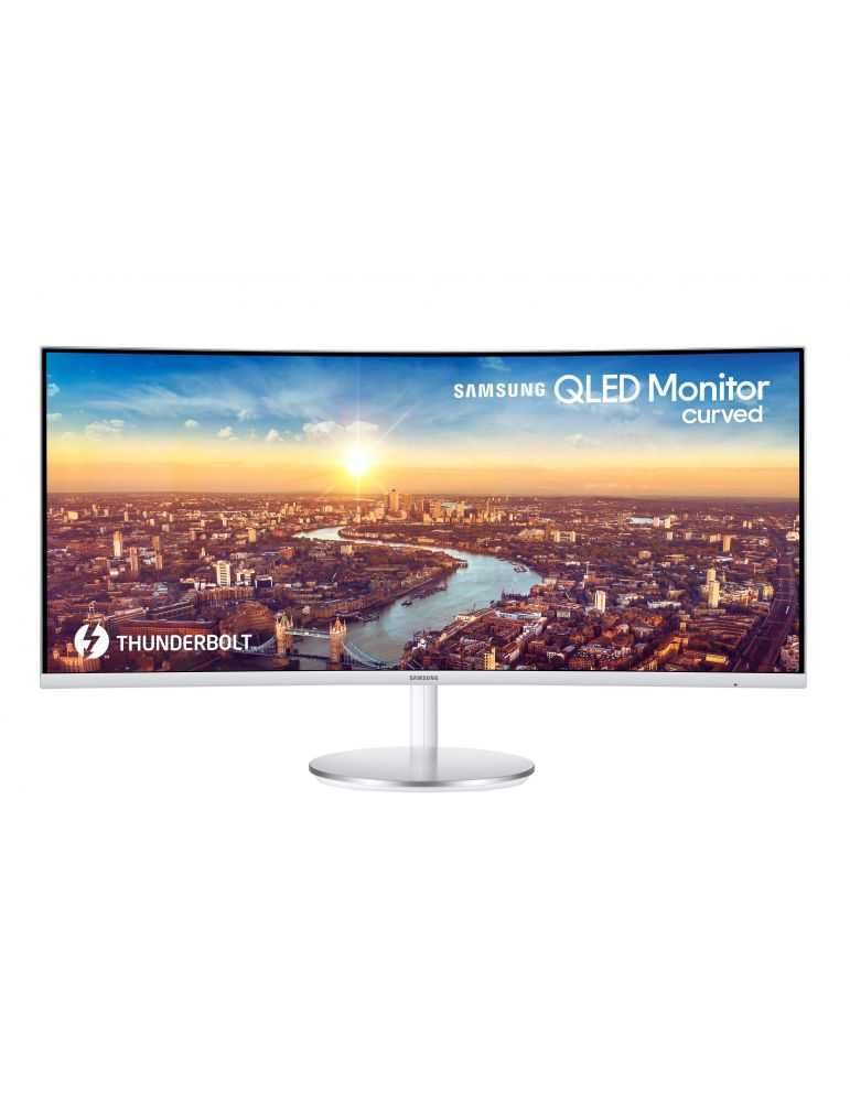Monitor LED Curbat Samsung (2021) C34J791WTR, 34inch, UltraWide Quad HD, 100Hz, 4ms, alb