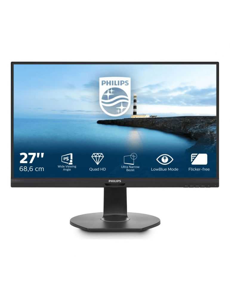 Philips B Line 272B7QPJEB/23 monitoare LCD 68,6 cm (27") 2560 x 1440 Pixel Quad HD Negru